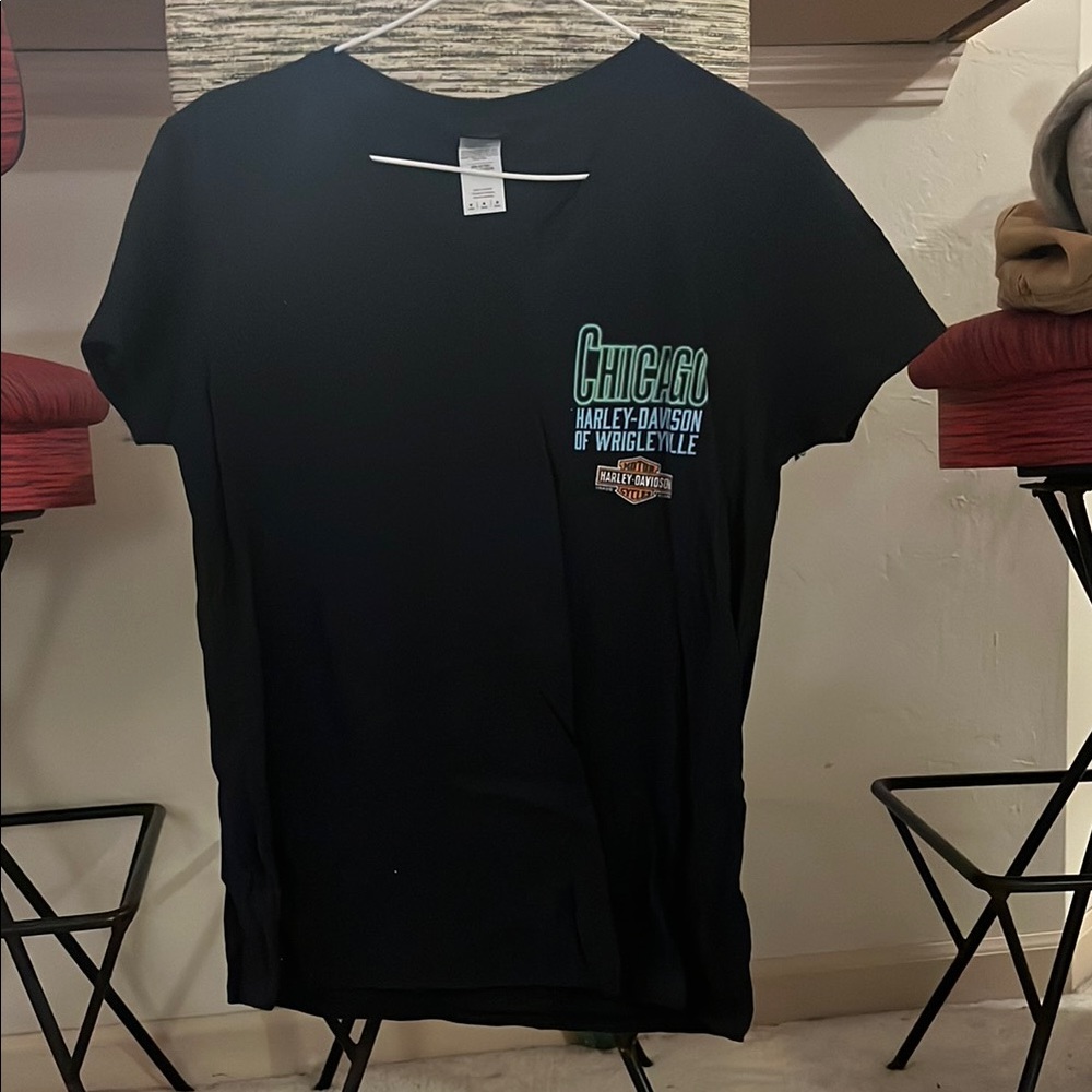 Harley-Davidson Chicago Wrigleyville Black T-Shirt